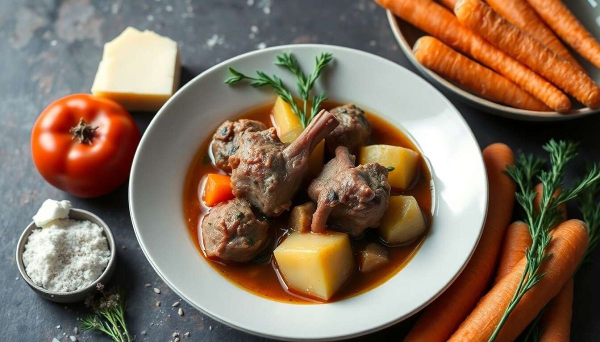 Ragoût d’agneau aux pommes de terre