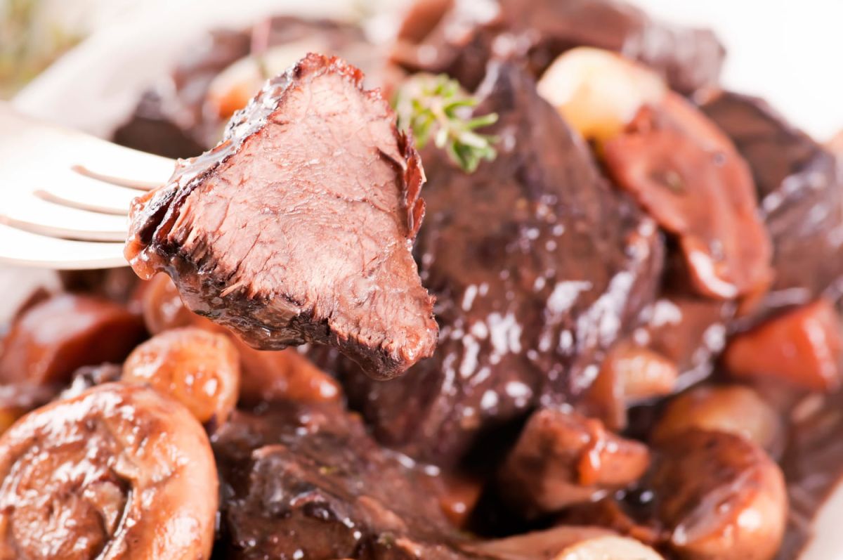 le morceau idéal pour un bœuf bourguignon réussi : une viande savoureuse et équilibrée