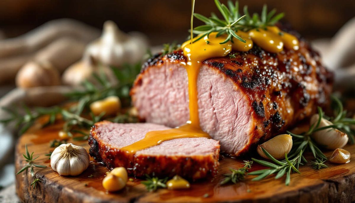 Recette festive : le porc rôti de Noël