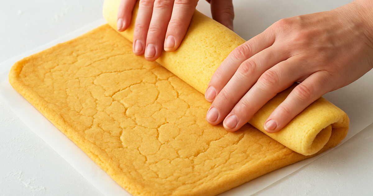 Récupérer une génoise cassée : la bûche de Noël n'est pas perdue