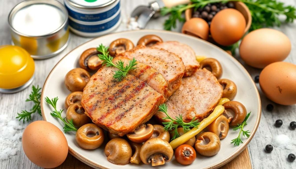 Filet mignon de porc aux champignons : un délice réconfortant à partager