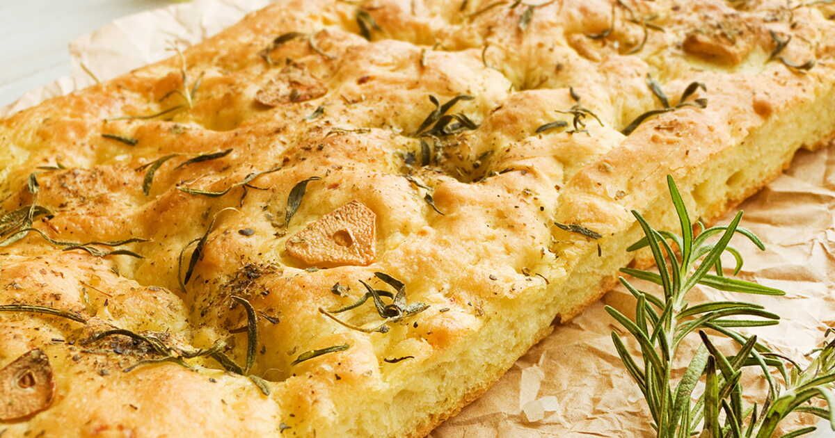 La focaccia : un pain italien facile à préparer