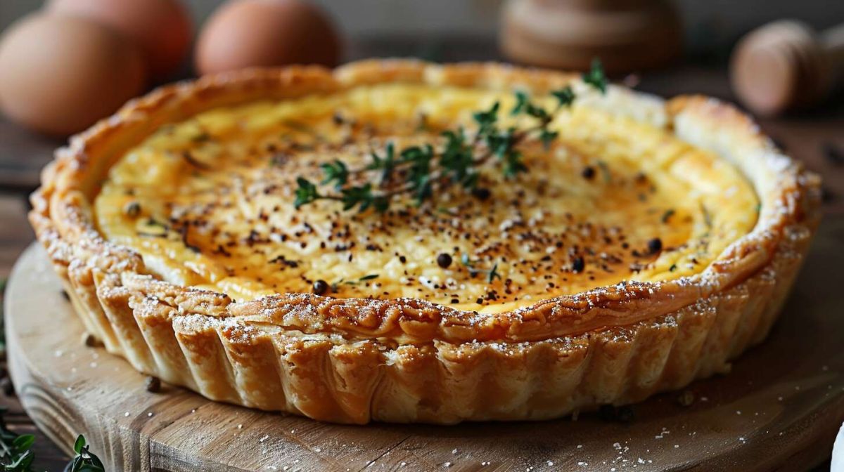 Tarte au chèvre et au miel : une recette délicieuse à découvrir