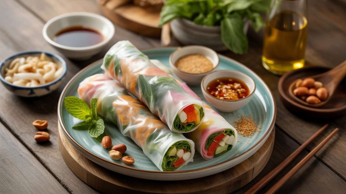 Rouleaux de printemps : une recette fraîche et saine pour vos soirées d'été