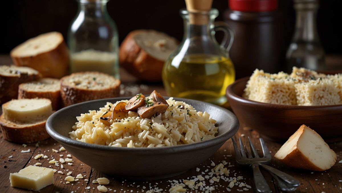 Recette de risotto aux cèpes