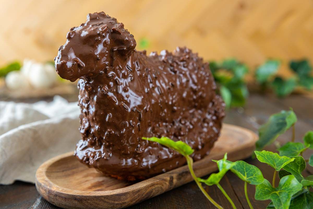 Laemmele de Pâques façon rocher