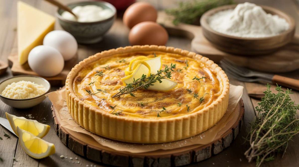 Une quiche estivale qui éveille les papilles grâce à un ingrédient secret
