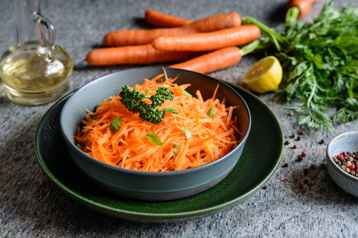 Salade de carottes à l'orientale de Norbert Tarayre