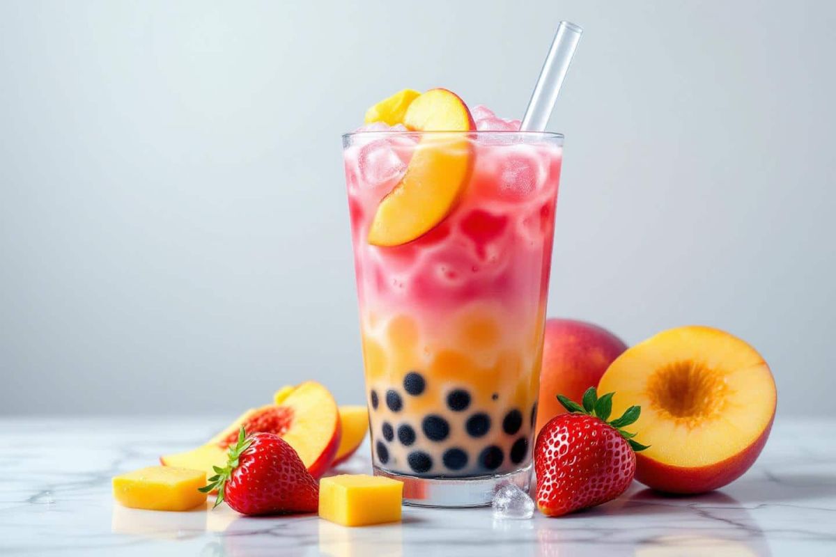 La recette parfaite pour un bubble tea maison aux fruits estivaux