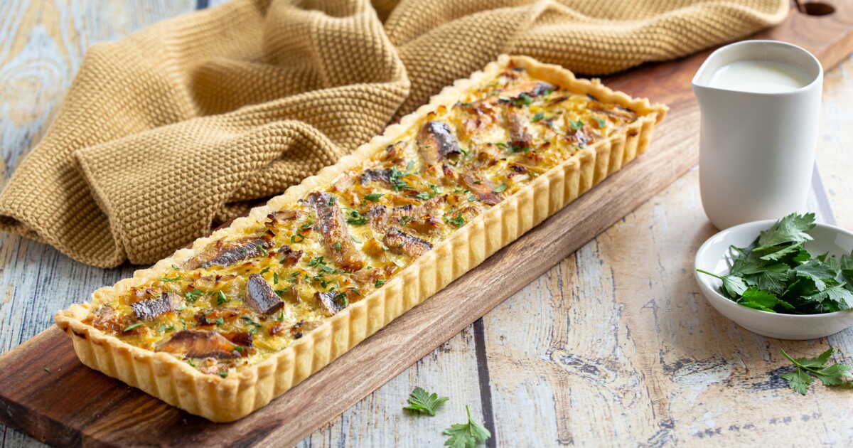 Des tartes de printemps à base de sardines pour ensoleiller vos assiettes