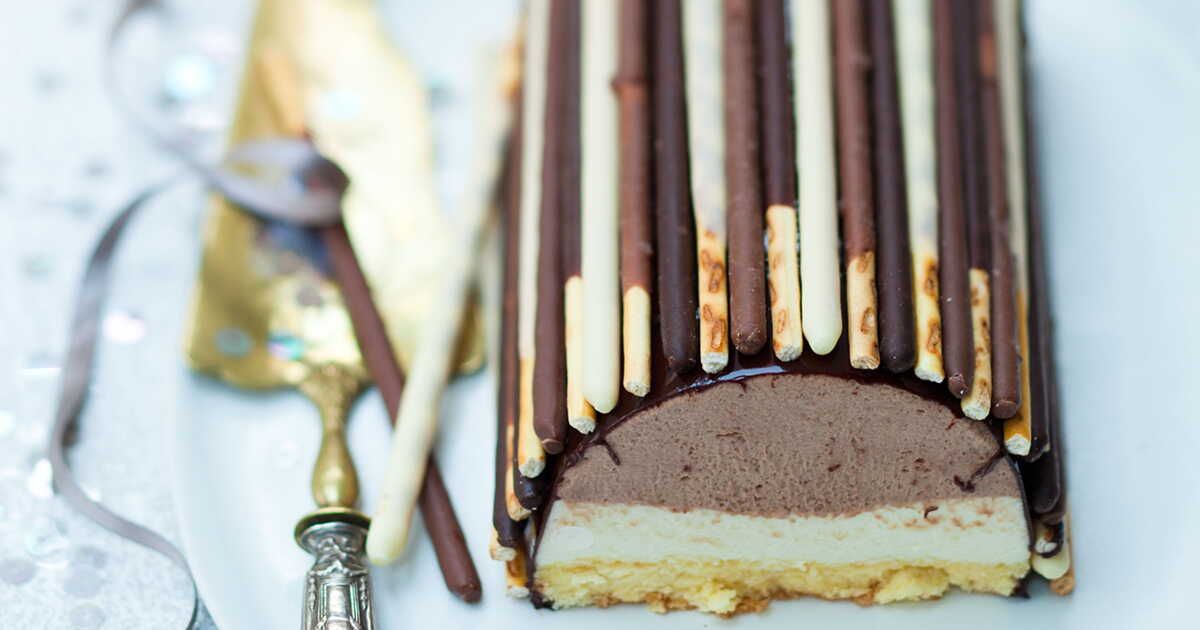 La bûche de Noël aux Mikado