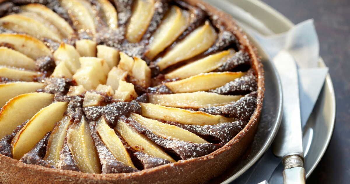 Une douceur irrésistible : la tarte amandine poire-chocolat