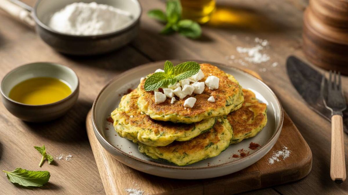Des beignets de courgettes à la grecque pour vos repas d'été