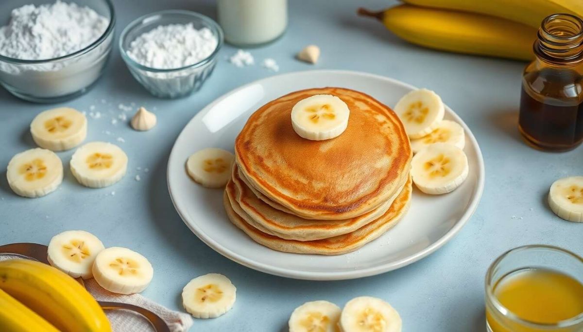 Des pancakes à la banane pour un brunch irrésistible