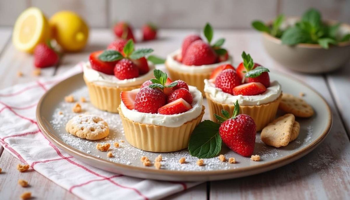 Dégustez des verrines de fraise et mascarpone sans œuf : une recette simple et exquise