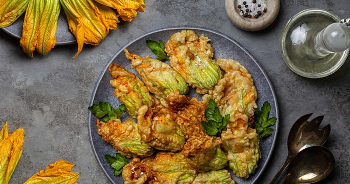 4 idées recettes avec de la fleur de courgette