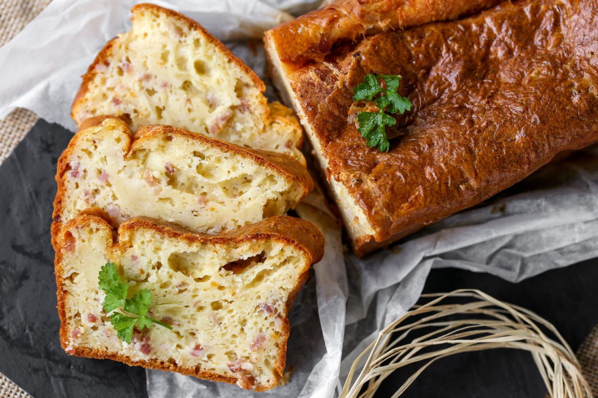 Un cake salé léger, moelleux et 800 calories de moins