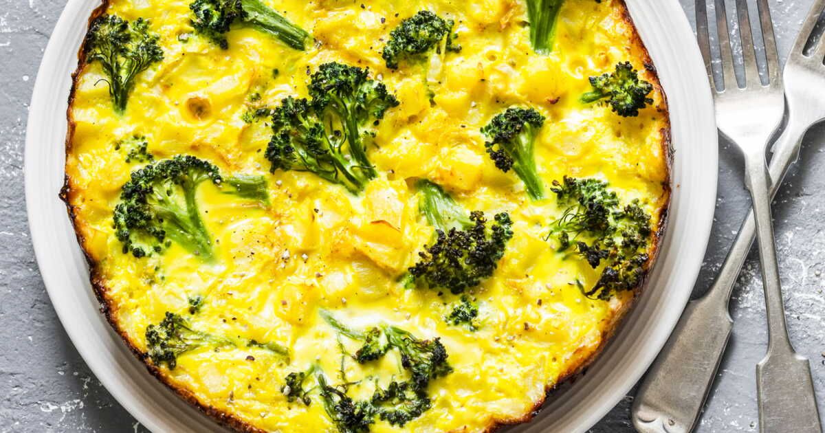 Une quiche sans pâte au brocoli et jambon pour des repas rapides et légers
