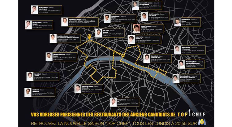 Les adresses incontournables des anciens candidats de Top Chef à Paris