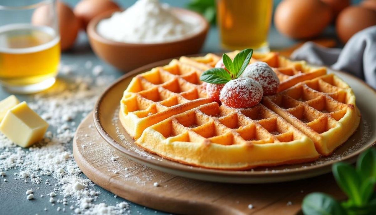 découvrez la recette des gaufres croustillantes à la bière