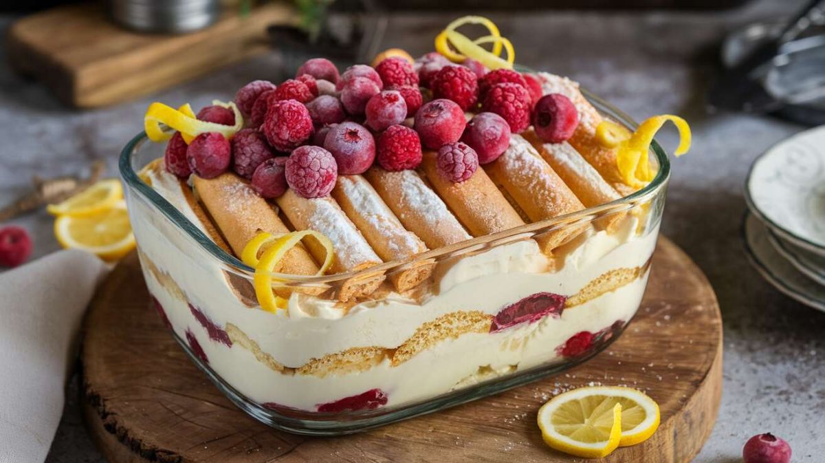 Redécouvrez le tiramisu aux fruits rouges : une recette légère pour l'été