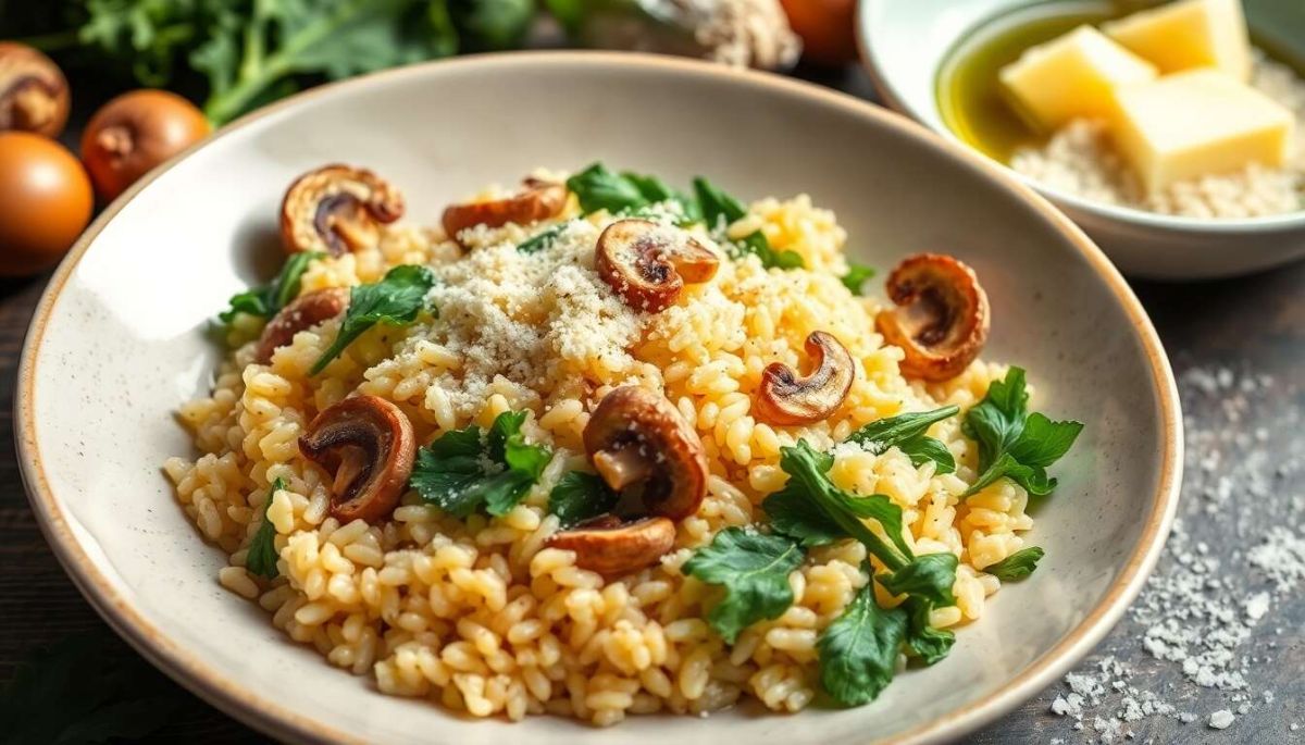 Blezotto aux champignons : une recette réconfortante