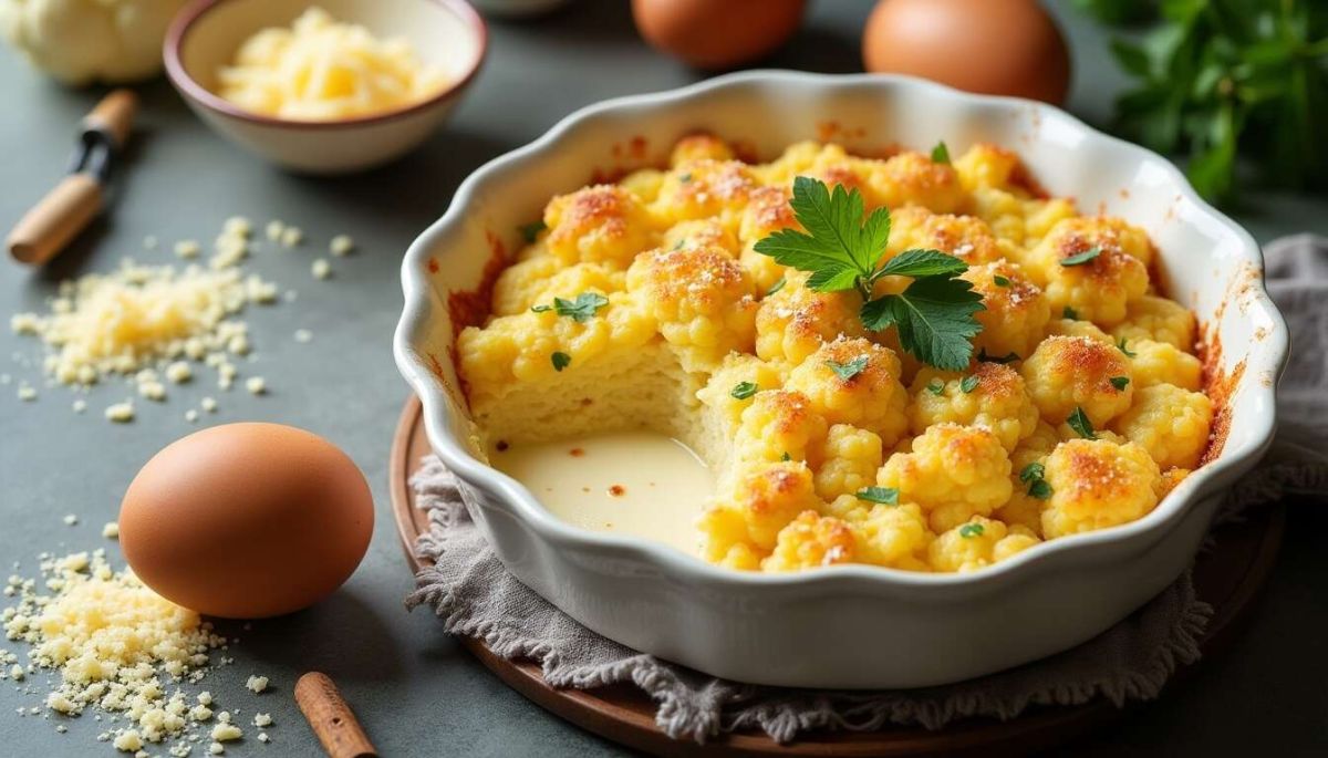 Un gratin de chou-fleur réconfortant pour toute la famille
