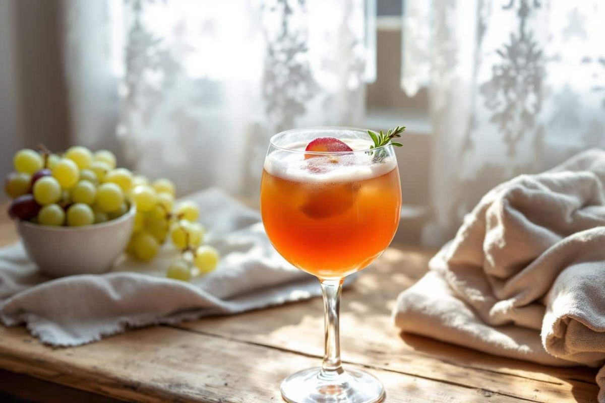 Un jour, un cocktail : Autumn Sour au raisin frais et miel