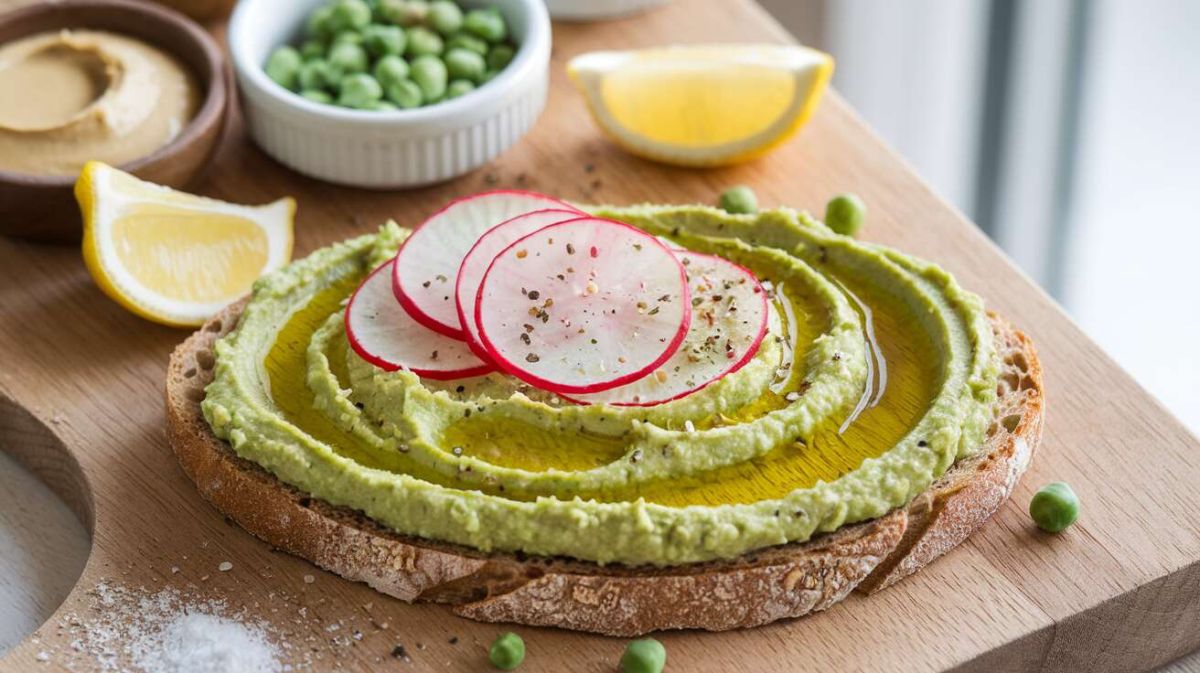 Des tartines grillées à l’houmous frais pour surprendre vos invités
