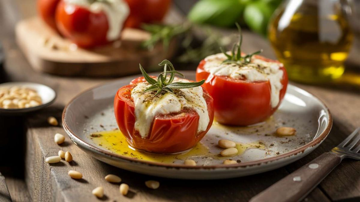 Des tomates surprises au fromage frais pour éblouir vos invités