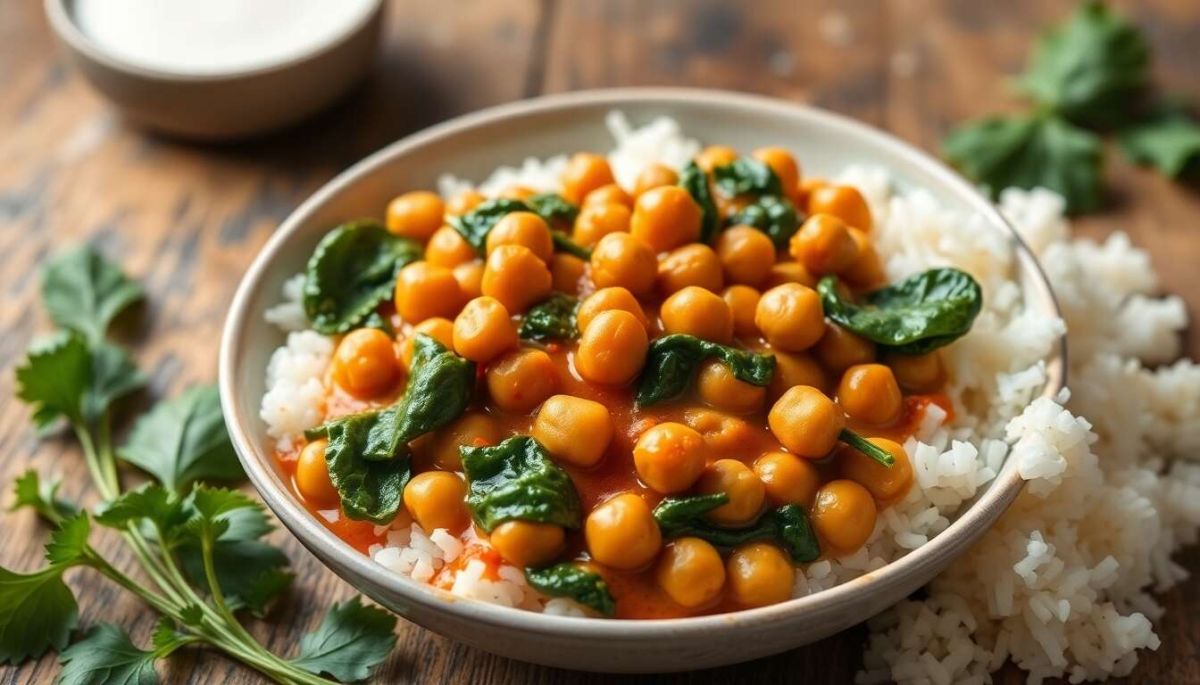 Découvrez notre curry de pois chiche : prêt en un clin d'œil