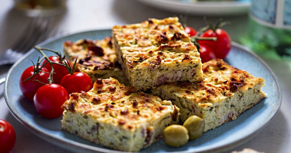Découvrez la quiche au jambon et tomates sans pâte, le plat sain et savoureux de l'été