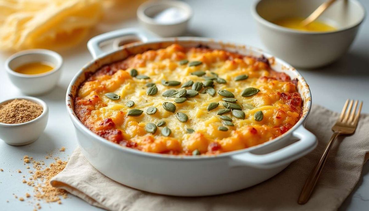 Un gratin printanier au fromage frais qui égaye vos repas