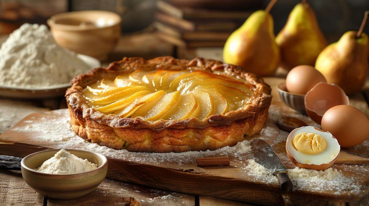 Savourez un cake aux poires réconfortant et facile à réaliser