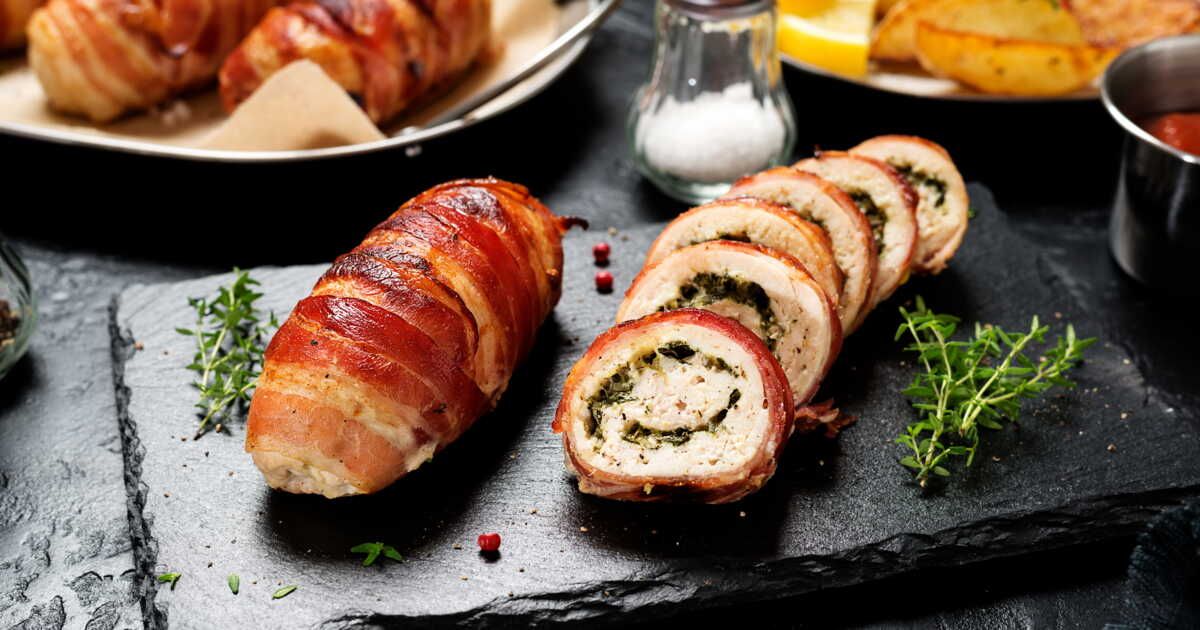 Sublimez votre poulet rôti avec gorgonzola et poires