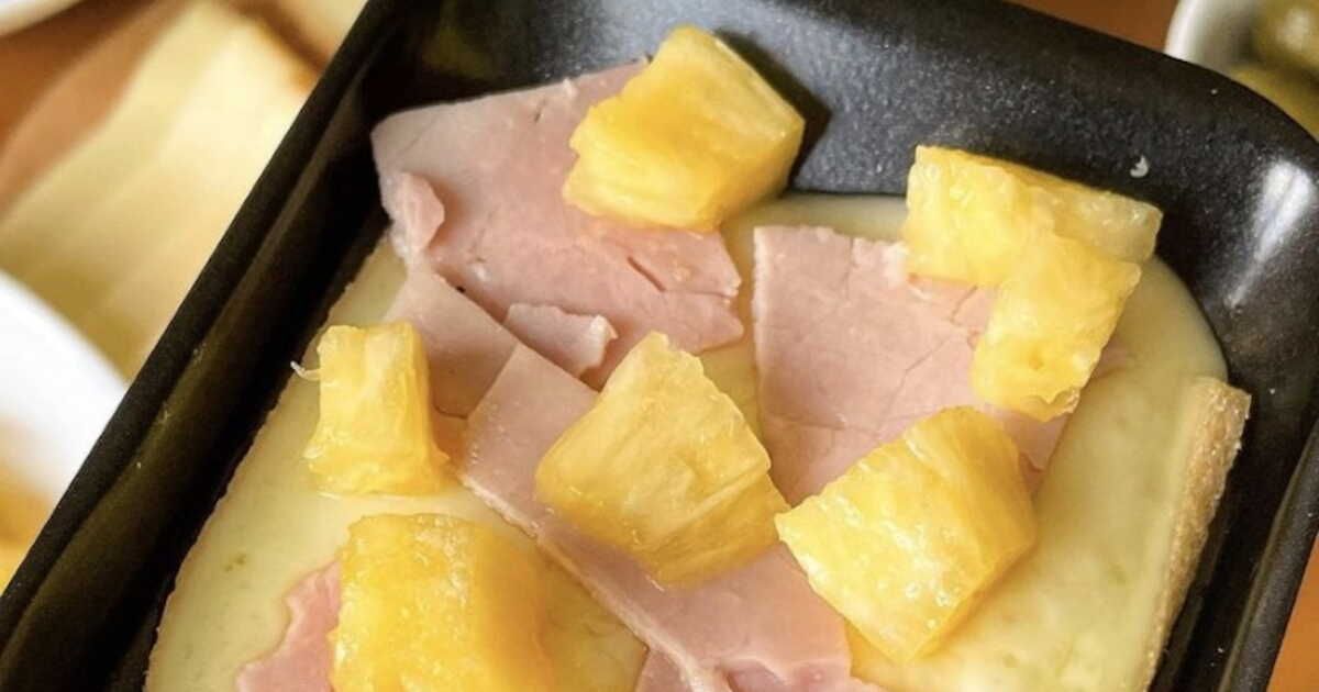 la raclette à l’ananas : une recette audacieuse qui divise