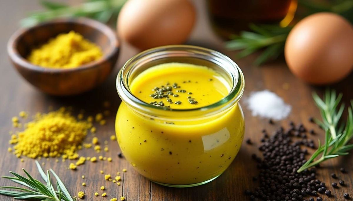 Démarrez avec une vinaigrette à la moutarde en un clin d'œil