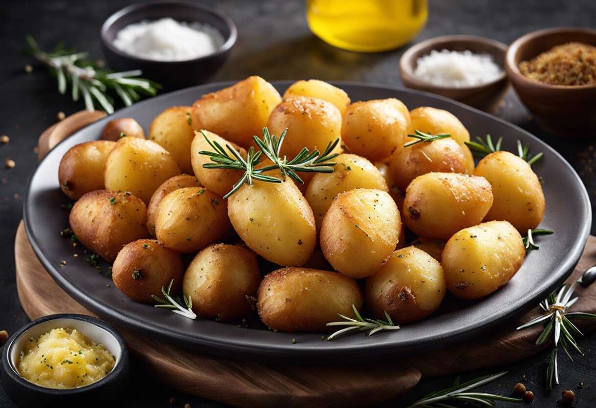 Des pommes de terre grenaille croustillantes en un rien de temps