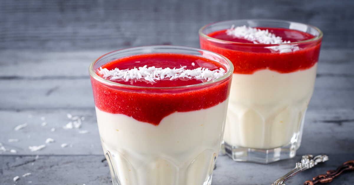la panna cotta aux fraises : le dessert léger et savoureux de l'été