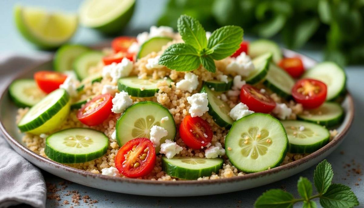 Découvrez la recette revitalisante de salade au boulghour et citron