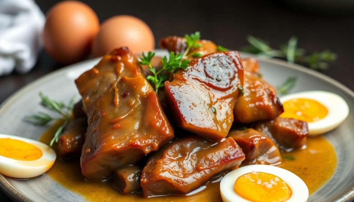 Découvrez la délicieuse recette de joue de porc en un éclair