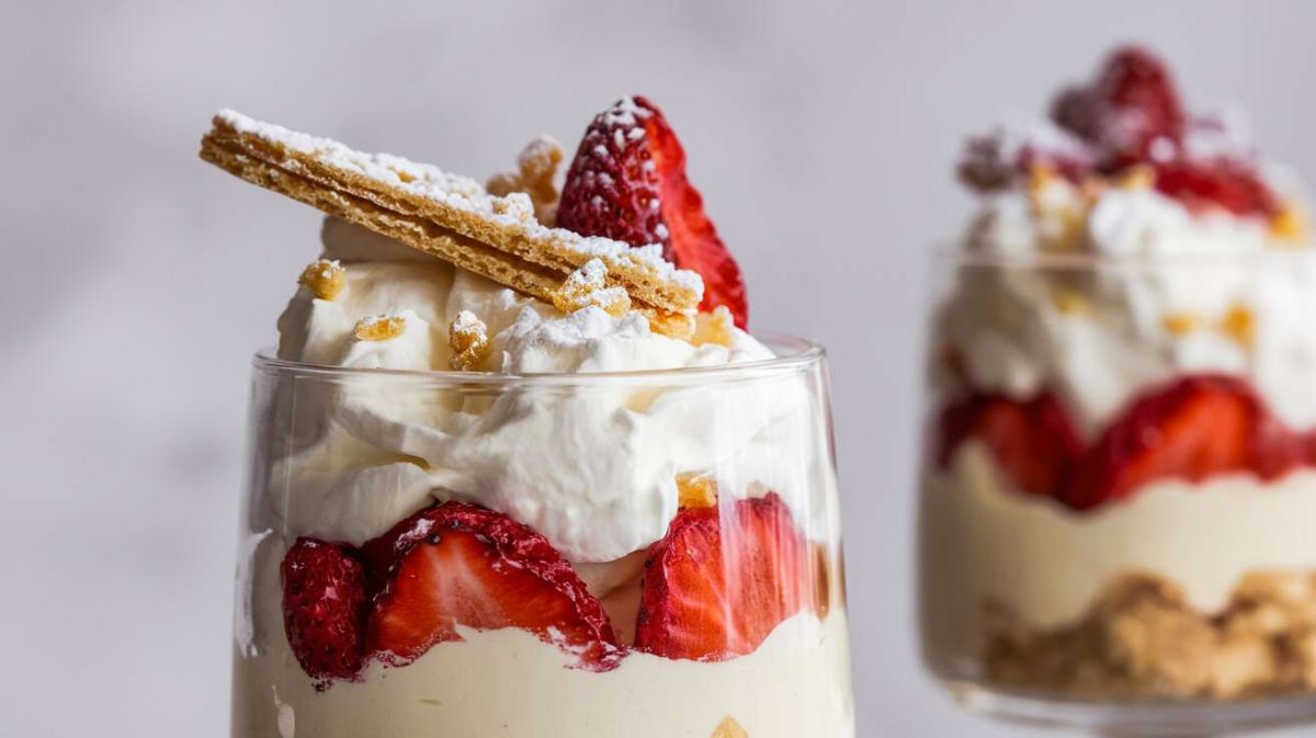 Une douceur estivale : la verrine fraise et mascarpone à savourer